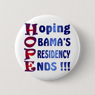 Hoping 6 Cm Round Badge