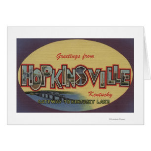 Hopkinsville, Kentucky - Large Letter Scenes