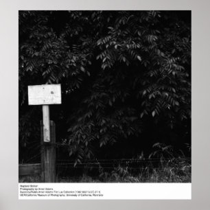 Hopland Station by Ansel Adams Poster