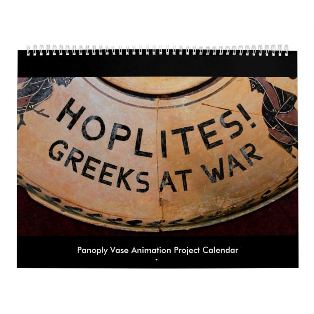 Hoplites! Greeks at War Calendar (Cover)
