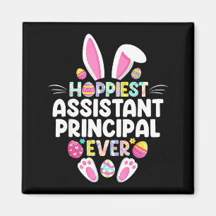 Hoppiest Istant Principal Ever Funny Easter Day Magnet