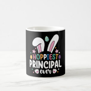 Hoppiest Principal Ever School Easter Bunny Eggs Coffee Mug