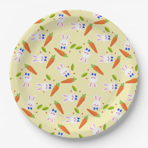 Hoppily Ever After Paper Plate