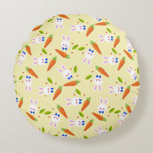 Hoppily Ever After Round Cushion