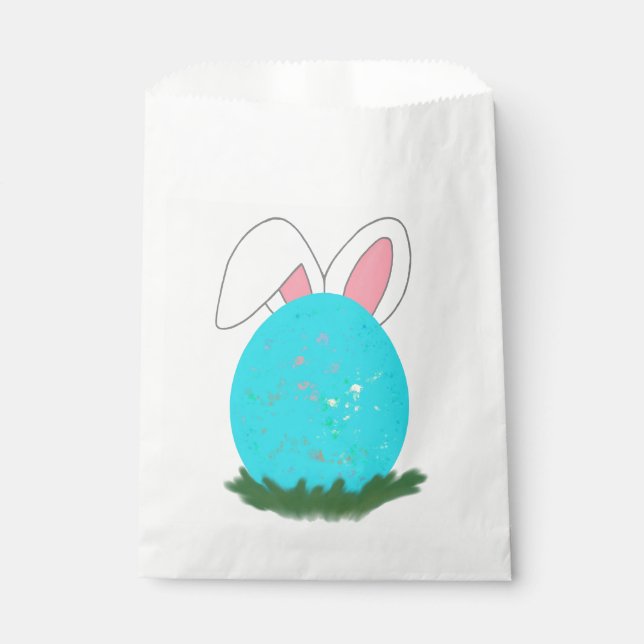 Hopping down the Bunny trail! Favour Bag (Front)