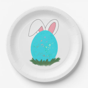 Hopping down the Bunny trail! Paper Plate