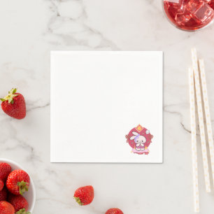 Hopping for Luck Lunar New Year Wish Napkin