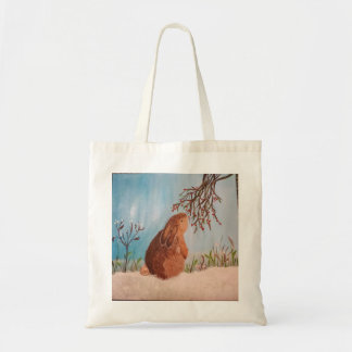 Hopping to the Grocery Store Shopping Tote Bag