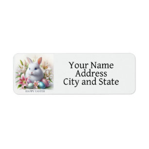 Hoppity Home Custom Return Address Label