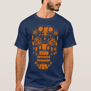 Hoppy Beer Sugar Skull Homebrew Craft Skeleton Dri T-Shirt