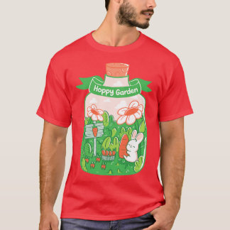 Hoppy Bunny Garden by Tobe Fonseca T-Shirt