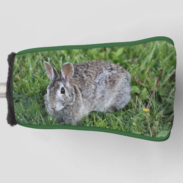 Hoppy bunny golf head cover (Front)