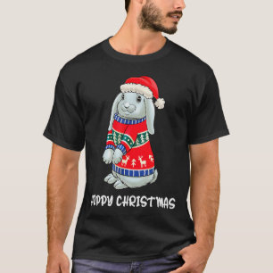 Hoppy Christmas Bunny Christmas Sweater Rabbit 