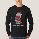 Hoppy Christmas Bunny Christmas Sweater Rabbit<br><div class="desc">Hoppy Christmas Bunny Christmas Sweater Rabbit Shirt. Perfect gift for your dad,  mum,  papa,  men,  women,  friend and family members on Thanksgiving Day,  Christmas Day,  Mothers Day,  Fathers Day,  4th of July,  1776 Independent day,  Veterans Day,  Halloween Day,  Patrick's Day</div>