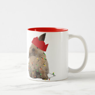 Hoppy Christmas Bunny Mug