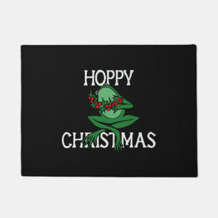 Hoppy Christmas Doormat