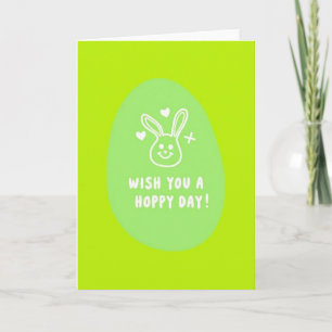 Hoppy Day Greeting Card
