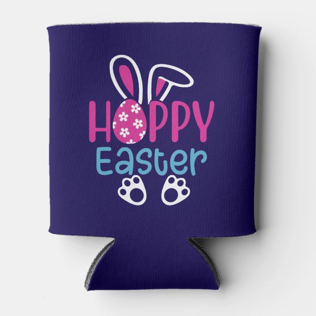 Hoppy Easter-64054 Can Cooler (Front)