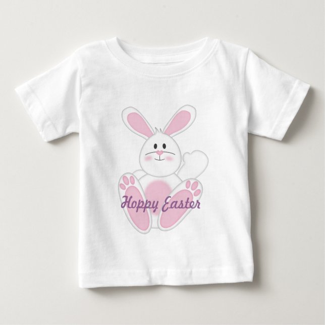 Hoppy Easter Baby T-Shirt (Front)