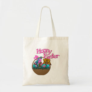 Hoppy Easter Basket Tote Bag