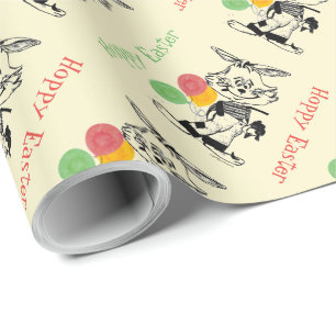 Hoppy Easter Bunny Wrapping Paper