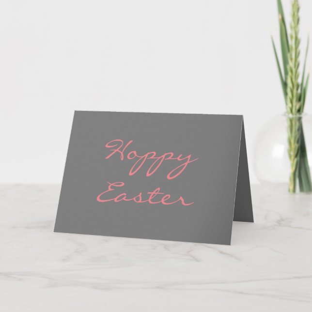 Hoppy Easter Card (Front)