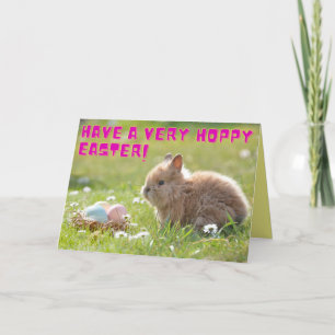 Hoppy Easter Card
