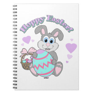 Hoppy Easter! Easter Bunny Notebook
