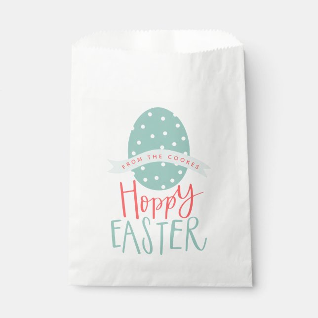 HOPPY EASTER FAVOUR BAG (Front)