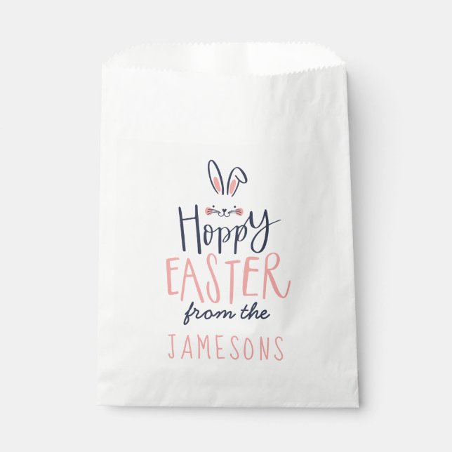 HOPPY EASTER FAVOUR BAG (Front)