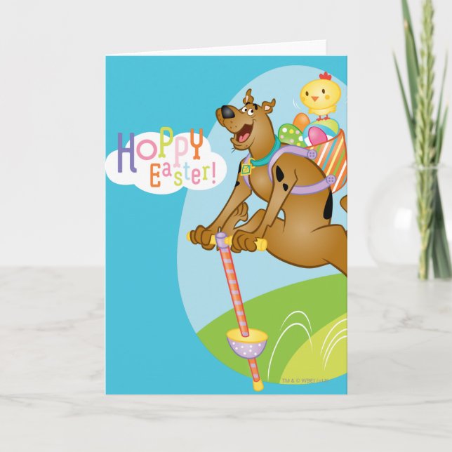 Hoppy Easter Holiday Card (Front)