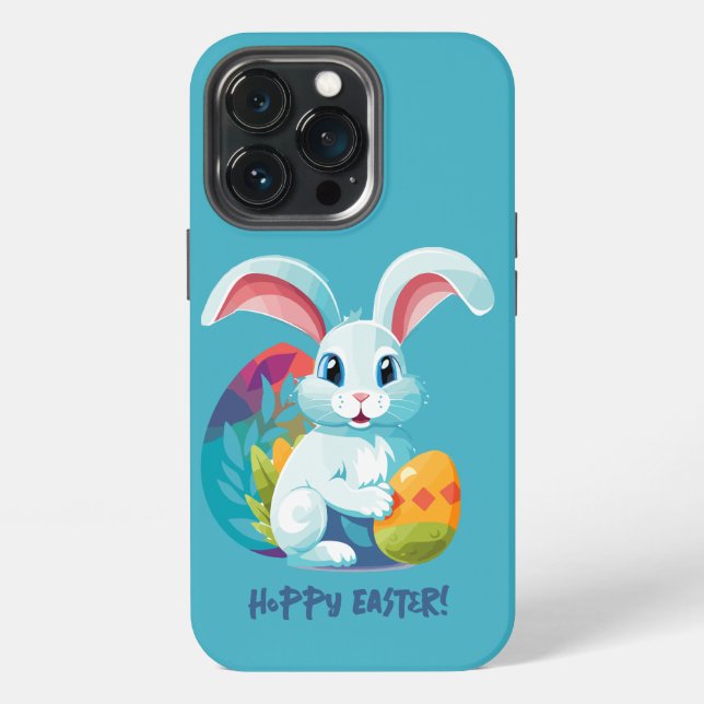 Hoppy Easter! iPhone Case (Back)