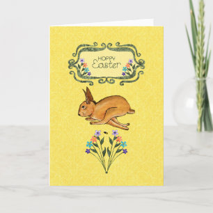 Hoppy Easter Kids Greeting Card