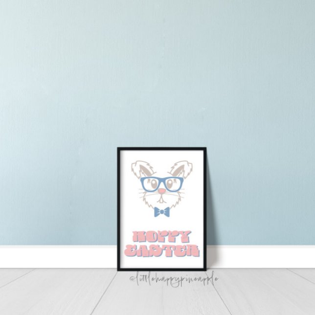 Hoppy Easter Printable Spring Wall Art (Creator Uploaded)