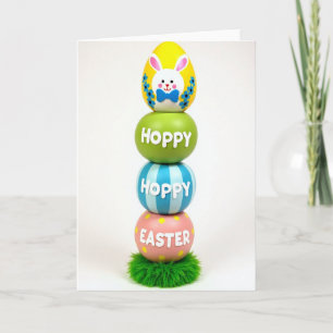 Hoppy Easter Sphere Stack Card