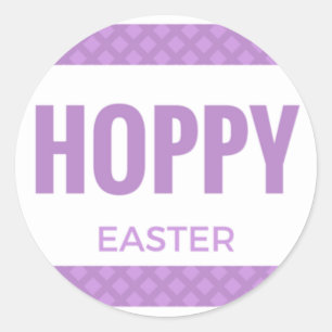 Hoppy Easter Stickers