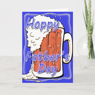 Hoppy Father's Day Ale Mug Card
