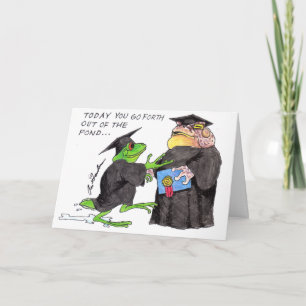 Hoppy Graduation Card