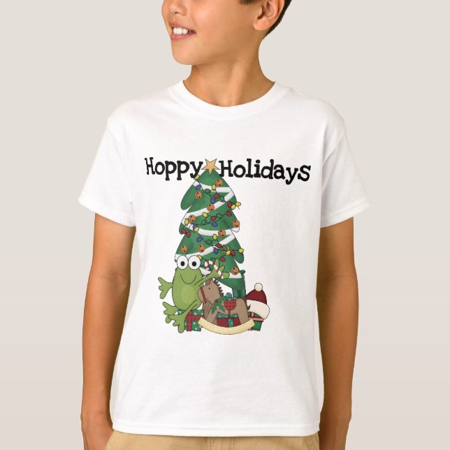 Hoppy Holidays Tshirts and Gifts (Front)