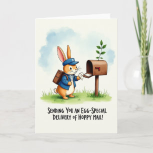 Hoppy Mail Delivery Card