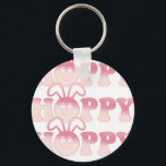 HOPPY, retro, vintage Key Ring<br><div class="desc">Durable and lightweight keychain featuring a vibrant,  high-quality print,  perfect for keys,  bags,  backpacks,  small gifts,  souvenirs,  and everyday accessories.</div>
