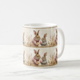Hoppy Sips: Easter-Themed Bunny Mug 🏡☕
