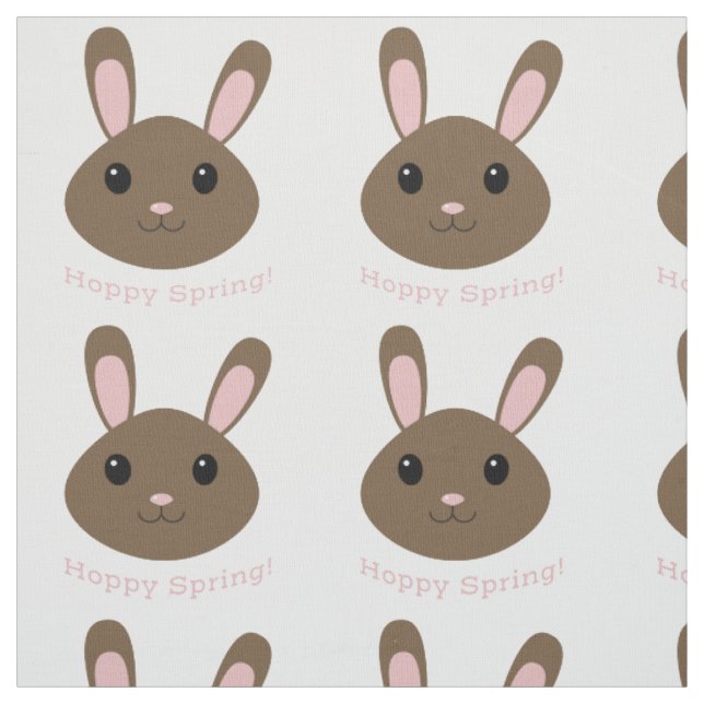 Hoppy Spring Bunny Fabric (Swatch)