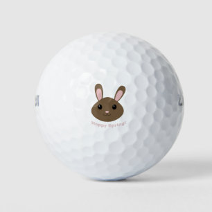 Hoppy Spring Bunny Golf Balls