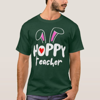 Hoppy Teacher Teacher Bunny T-Shirt