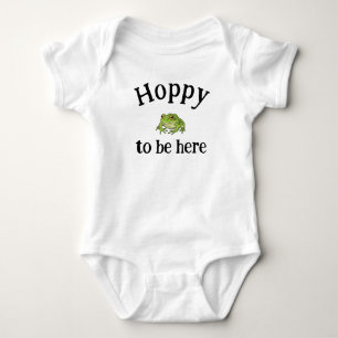 Hoppy to be here kids shirt