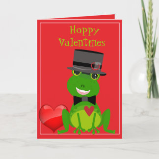 Hoppy Valentine Holiday Card