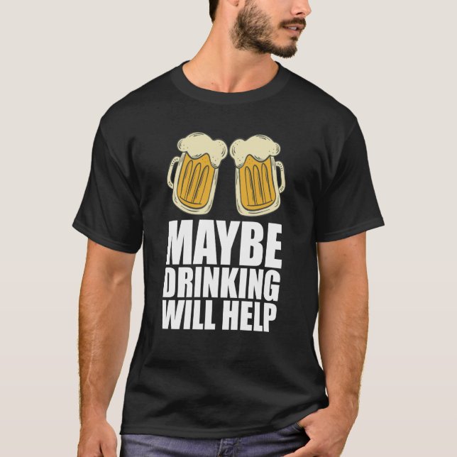 Hops Brewery Brewing T-Shirt (Front)
