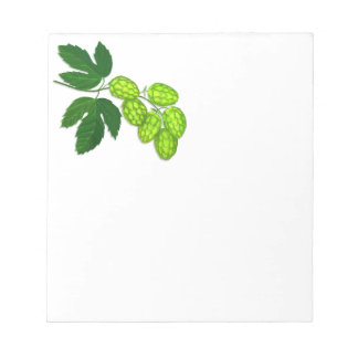 Hops Flower Notepad