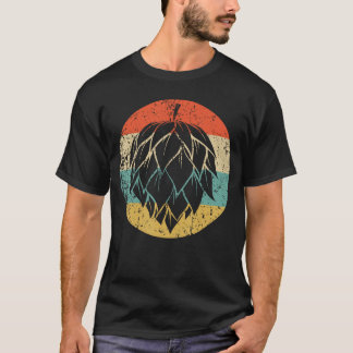 Hops Retro Style Craft Beer T-Shirt